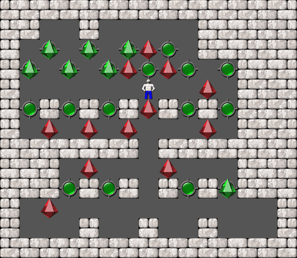 Sokoban Bugs550 collection level 333